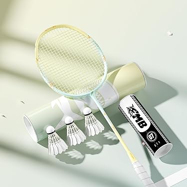 バドミントンラケット 3本セット ホワイト b4000g252-728-4.jpg